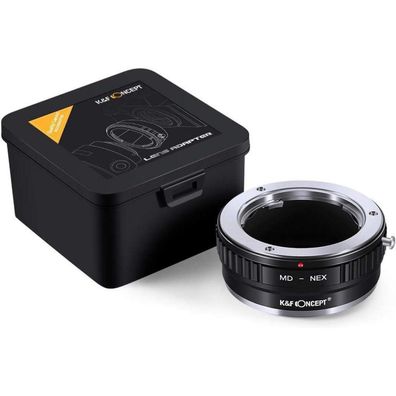 K&F Concept MD-NEX II Objektivadapter für Minolta MD MC an Sony NEX E-Mount