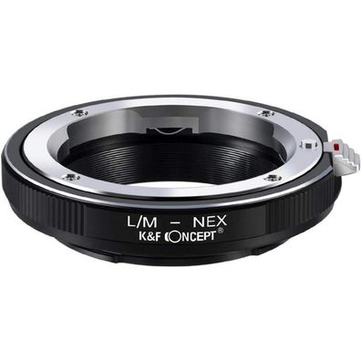 K&F Concept L/M-NEX Objektivadapter für Leica M Objektive an Sony NEX Kameras