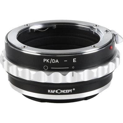 K&F Concept PK/DA-NEX Objektivadapter für Pentax K/M/A/FA/DA an Sony NEX