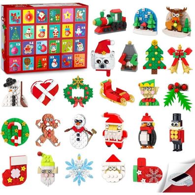 Hogokids 2025 Adventskalender Weihnachtsschmuck Baukasten mit