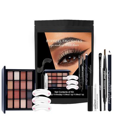 Dynaeuty All-in-One Make-Up Set: Professionelles Kosmetik-Starter-Set für