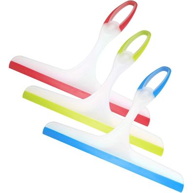 3 Stück Duschkabinenabzieher, Duschabzieher, Duschwischer für Glas, Spiegel