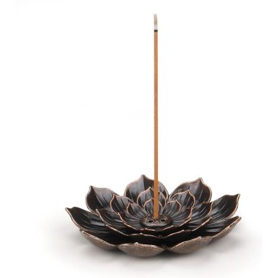 Slkijdhfb Lotus Stick Räuchergefäß Weihrauchhalter Brenner mit abnehmbarem