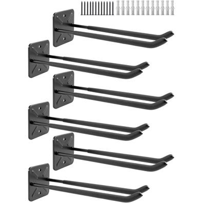 Sinoer Garagenhaken 6er Set, Heavy Duty Wandhalterung für Werkzeuge, 32 cm, 80