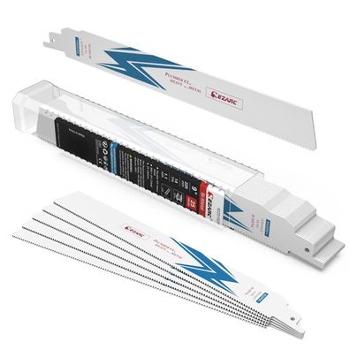 EZARC R926PM+ Säbelsägeblätter für Heavy-Metal Schneiden, 225mm, 25tlg, 14TPI