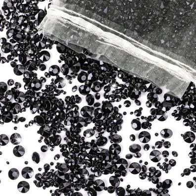 Weysoo Diamanten Deko Streudeko, 4000 Stück Acryl Diamantkristalle für Hochzeit