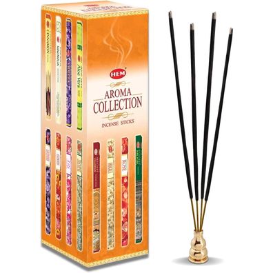 HEM Aroma Collection Räucherharz Set mit Stahl-Sieb - 30g Copal
