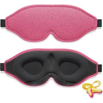 Trilancer 2025 Schlafmaske für Damen & Herren, 99.99% Lichtblockierend