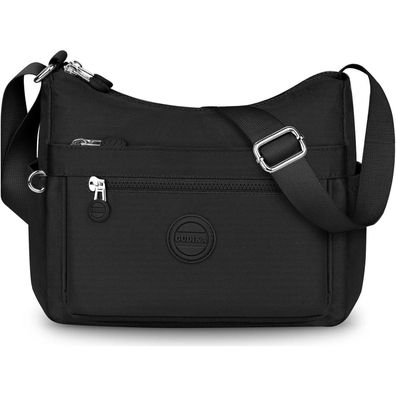 VOBUKE Umhängetasche Damen Mittelgroß Wasserdicht Nylon Crossbody Bag mit