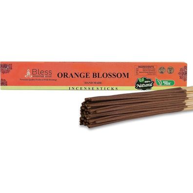 Bless International Orangenblüte Räucherstäbchen - Handgemacht, Bio