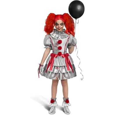 Spooktacular Creations Mädchen Böser Clown Kostüm Kleid für Halloween