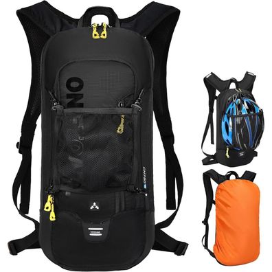 LOCAL LION Fahrradrucksack 6L/10L/12L - Wasserdicht, atmungsaktiv, mit