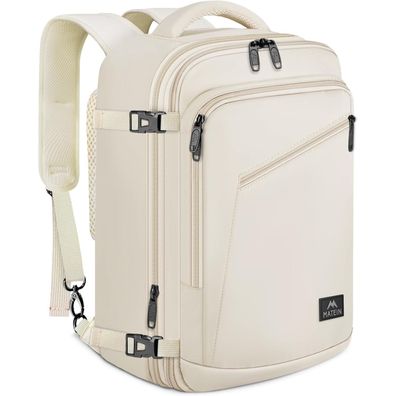 MATEIN Handgepäck Rucksack 40x30x20cm, Damen Reisetasche, erweiterbar