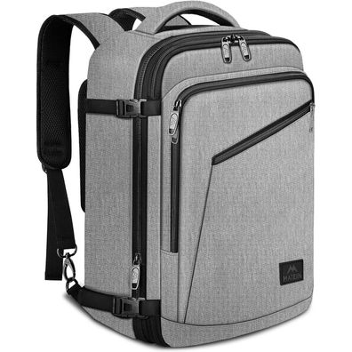 MATEIN Großer 50L Reise Rucksack Herren/Damen, erweiterbar, wasserabweisend