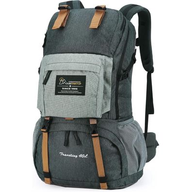 Mountaintop 40L Wanderrucksack für Herren & Damen - Leichter Trekkingrucksack