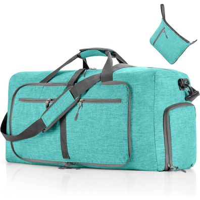 Vomgomfom 115L Reisetasche mit Schuhfach - Große Falttasche für Camping