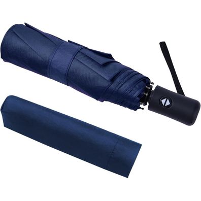 Vicloon Automatik Taschenschirm mit 8 Edelstahl-Rippen, windsicher, kompakt und