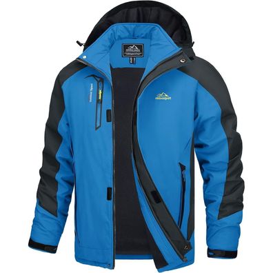 Tacvasen Herren Übergangsjacke Wasserabweisende Softshelljacke Leicht