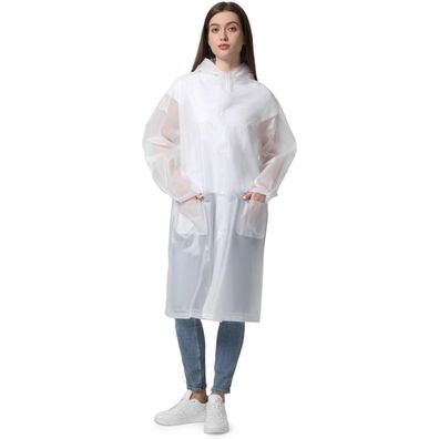 Opret Regenponcho für Herren und Damen, wasserdicht aus EVA, wiederverwendbar