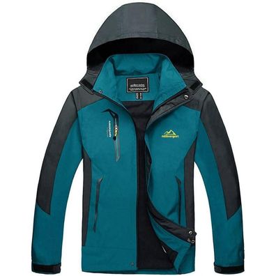 Tacvasen Herren Übergangsjacke Wasserabweisende Softshelljacke Leicht