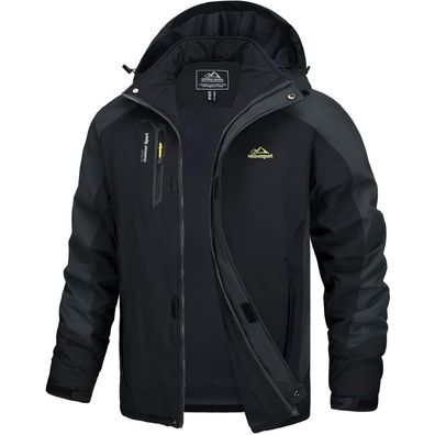 Tacvasen Herren Übergangs Softshelljacke - Wasserabweisend, Leicht, mit