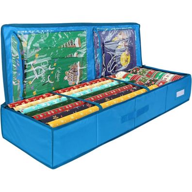 nomiou Geschenkpapier Aufbewahrungstasche Organizer mit Gewebe für