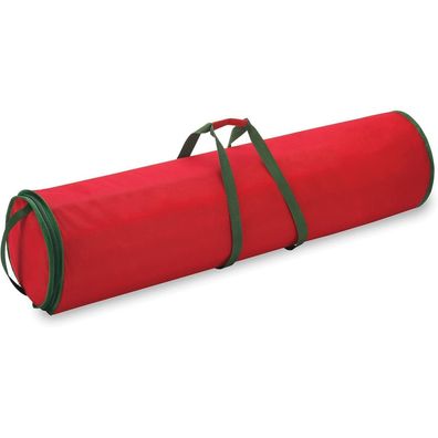 Whitmor Geschenkpapier Organizer für ca. 15 Rollen im Weihnachtsmotiv - Rot