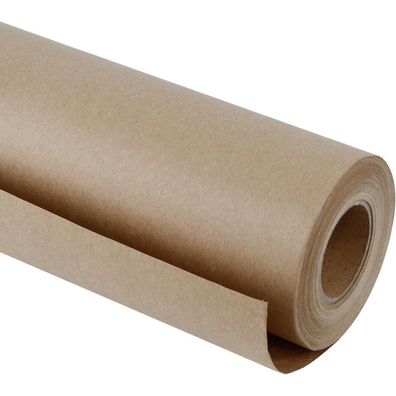 Ruspepa Braun Kraftpapierrolle - 91.4 cm x 30 m - Natürliches Recyclingpapier