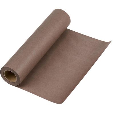 Ruspepa Kraftpapierrolle Schokoladenbraun - 30,5 cm x 30 m - Natürliches