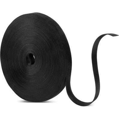 Yoosso 30m Klett Kabelbinder, 20mm beidseitiges Klettband selbstklebend