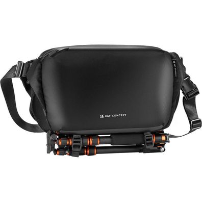 K&F Concept Kamera-Rucksack Schultertasche für Fotografen, quadratisch, Schwarz