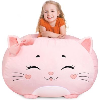 GAGAKU Kuscheltier Sitzsack Aufbewahrung Abdeckung 200L XXL Spielzeug