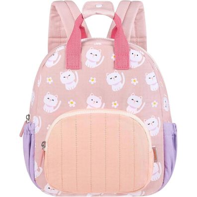 GAGAKU Kinderrucksack 30cm für 2-5 Jahre, Mini Tagesrucksack Reisetasche, Rosa