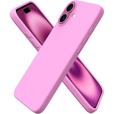 Ornarto iPhone 16 Plus Hülle aus Flüssigsilikon, 6,7 Zoll, Dünn, Kratzfest