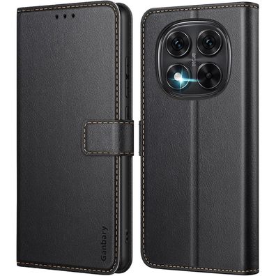Ganbary Handyhülle für Xiaomi Redmi Note 14 Pro / 14 Pro Plus 5G, Leder