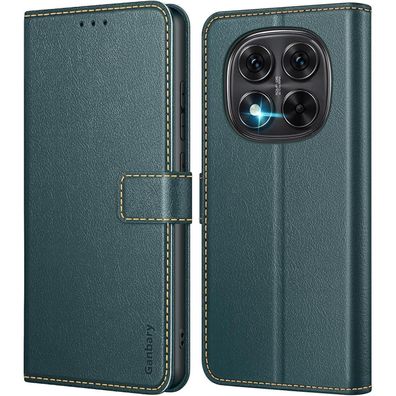Ganbary Handyhülle für Xiaomi Redmi Note 14 Pro / 14 Pro Plus 5G, Leder