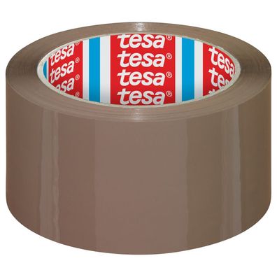 tesa® 04195-00001-02 Verpackungsklebeband tesapack® PP, 66 m x 50 mm, braun