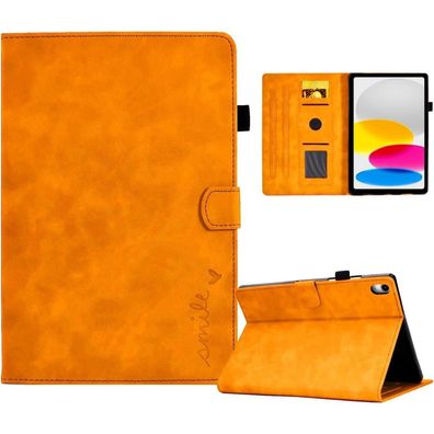 AsWant PU Leder Hülle für iPad 10. Generation (2022) 10,9 Zoll, ultradünn