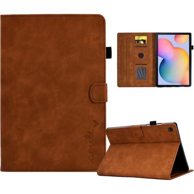 AsWant Hülle für Samsung Galaxy Tab S6 Lite (2022) - Ultradünne PU Leder