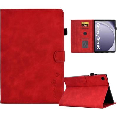 AsWant Hülle für Samsung Galaxy Tab A9 8.7 Zoll (2023) - Ultradünne PU Leder