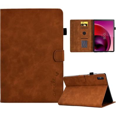 AsWant Hülle für Lenovo Tab M10 10.1 Zoll (2019) - Senior PU Leder Ultradünn