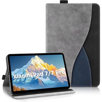 AsWant Hülle für Xiaomi Pad 7/7 Pro (11 Zoll, 2024) mit Portemonnaie