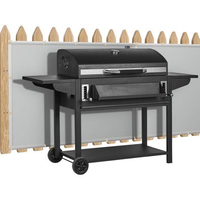 FLASLD Hitzeschutzmatte für Grill und Geländer, feuerfeste Abdeckung, 90 x 100
