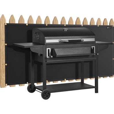 FLASLD Hitzeschild hinter dem Grill, Hitzeschutzmatte für Wand, Deckzaun