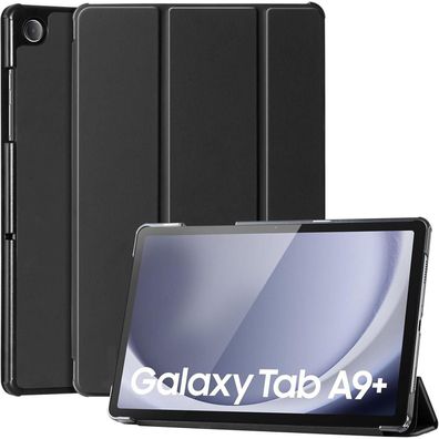 CoBak Schutzhülle für Samsung Galaxy Tab A9+ 11 Zoll (2023) in Lederoptik