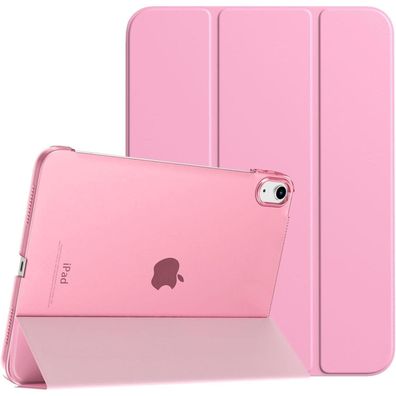 TiMOVO Hülle für iPad 11. Gen. 2025 & 10. Gen. 10,9" 2022, Rosa Blumen, mit