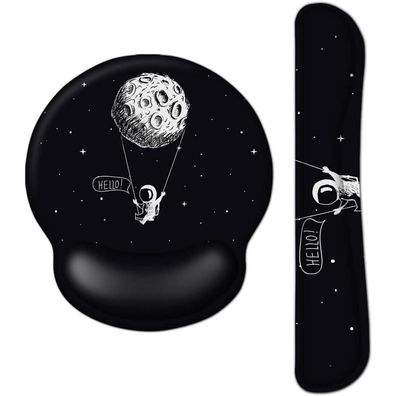 Aoksunova Ergonomisches Mauspad mit Handballenauflage und