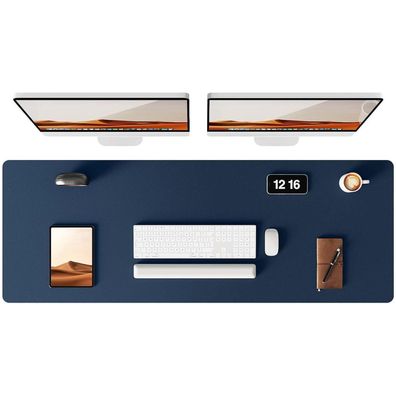 YSAGi Premium Leder Schreibtischunterlage XXL 120x43cm, rutschfest