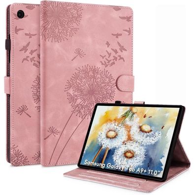 Rostsant Hülle für Samsung Galaxy Tab A9+ 11 Zoll, Flip Case in Lederoptik