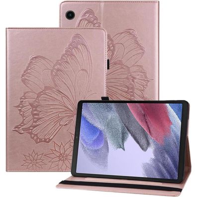 Rostsant Hülle für Samsung Galaxy Tab A9+ 11 Zoll, PU Leder Brieftasche mit